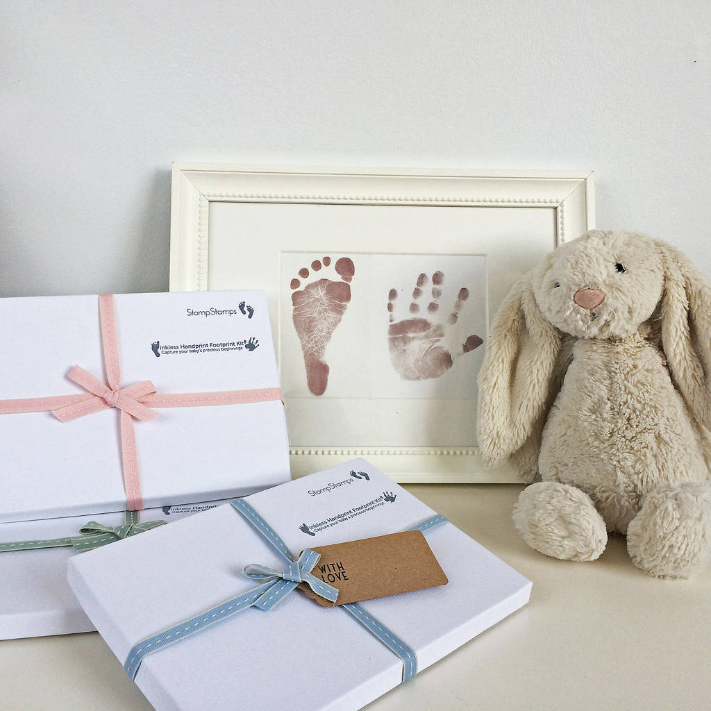 New Baby Inkless Handprint Footprint Kit, 1 of 4