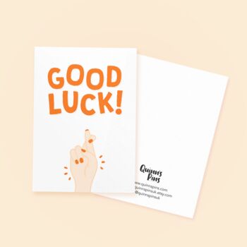Good Luck Greetings Card, 3 of 4