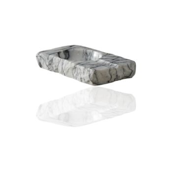 Hand Carved Black Marble Cigar Ashtray, 5 of 6