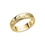 Gold Plated Sterling Silver Floral Ring, thumbnail 3 of 5