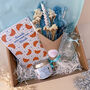 Blue Dried Flower Gift Box, thumbnail 1 of 3