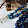 Blue Aromatherapy Essential Oil Diffuser Glasses Chain, thumbnail 2 of 10