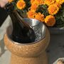 Cork And Steel Wine Cooler 11th Anniversary Gift, thumbnail 4 of 12