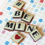 Valentine's 'Scrabble' Message Cookie Gift Set, thumbnail 1 of 5