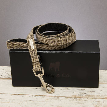 The Beaufort Country Tweed Dog Lead, 3 of 3