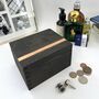 Personalised Wooden Onyx Cufflink Box, thumbnail 6 of 9