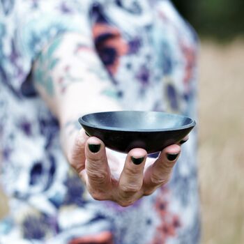 Personalised 6th Anniversary Gift; Pressed Iron Ring Bowl, 6 of 9