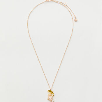 Fable Enamel Dormouse Short Necklace, 2 of 6