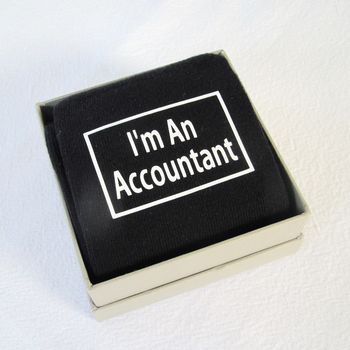 'Trust Me I'm An Accountant' Socks, 2 of 5