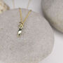 14ct Gold Mini Fish Necklace, thumbnail 3 of 4