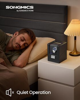 Automatic Watch Winder Box Single Watch Case, 5 of 8