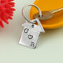 Personalised Housewarming Gift Couples New Home Keyring, thumbnail 5 of 7