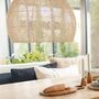 Large Dome Rattan Lampshade, thumbnail 5 of 6