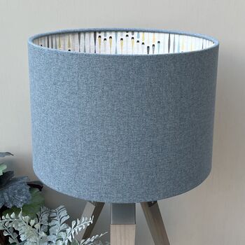 Slate Geometric Double Sided Lampshade, 2 of 10