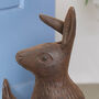 Country Style Bunny Cast Iron Door Stop, thumbnail 4 of 11