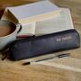 Personalised Leather Effect Teacher Pencil Case, thumbnail 1 of 4