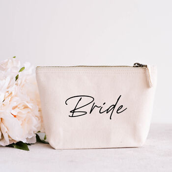 Bride To Be Makeup Cosmetic Bag, 2 of 9