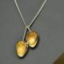 'Hidden Treasure' Silver Double Pendant Necklace, thumbnail 3 of 11