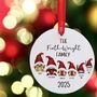Personalised Family Gonk Christmas Bauble, thumbnail 2 of 5