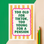 Funny Midlife Birthday Card, thumbnail 1 of 3