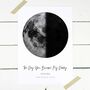 Personalised Moon Phase Print, thumbnail 4 of 4