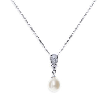 Serrano Crystal And Pearl Drop Pendant, 2 of 5