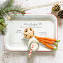 Christmas Eve Plate | Personalised Tray For Santa, thumbnail 1 of 4