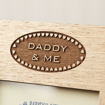 Photo Frame For Daddy And Me, 2 of 6