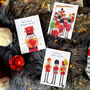 Pack Of Six Christmas Nutcracker Cards, thumbnail 4 of 4