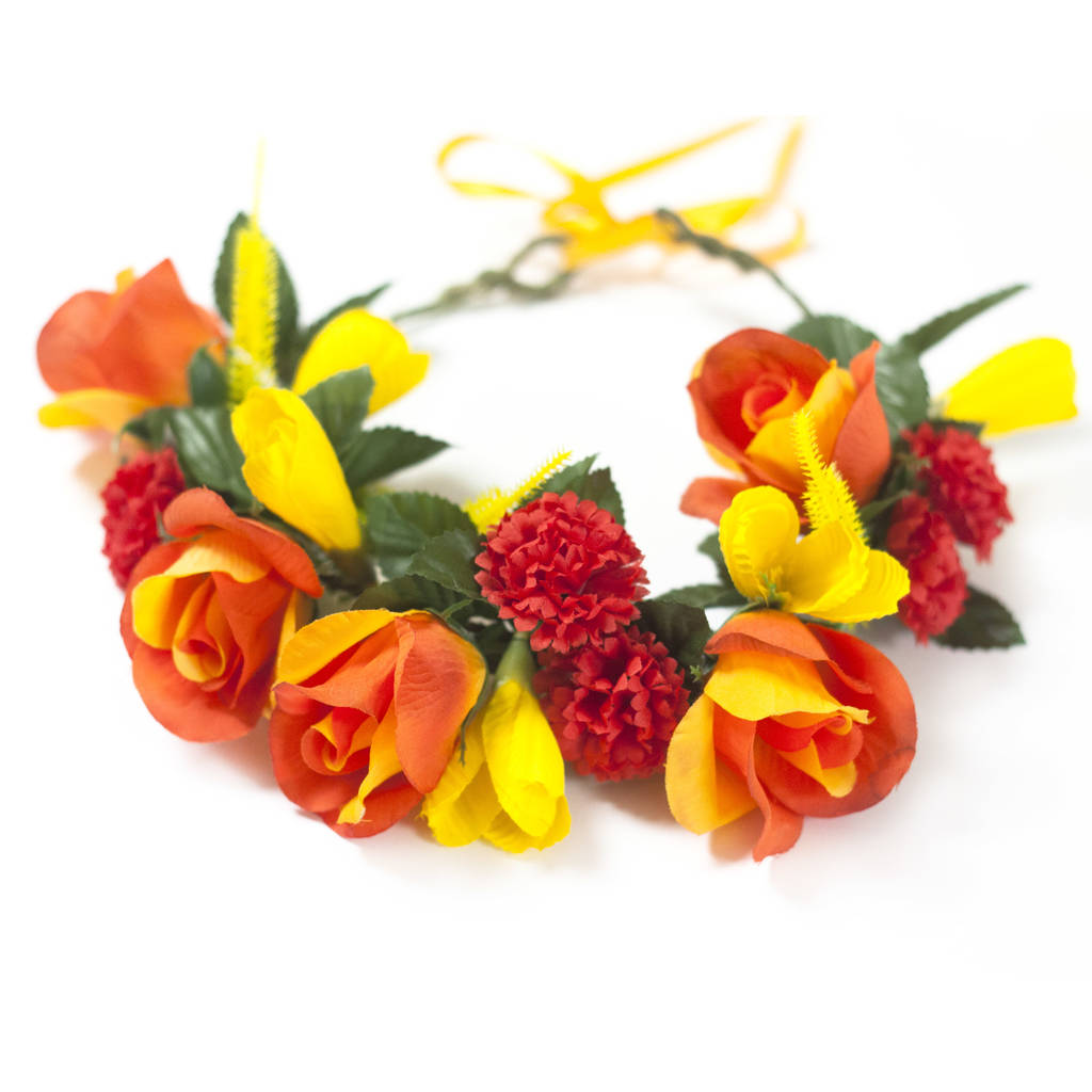 flower crown making kit by the crafty hen | notonthehighstreet.com