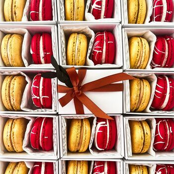 Gourmet Macaron Favours Box Of Two, 6 of 12