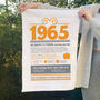 Personalised 60th Birthday Gift Microfibre Tea Towel, thumbnail 4 of 9