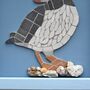 Handmade Framed Puffin Coastal Bird Mosaic Picture, thumbnail 4 of 4