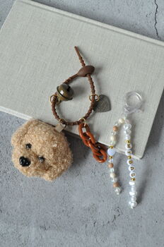 Custom Plush Dog Keychain, 4 of 5