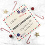 Personalised Nostalgic International Mail Christmas Box, thumbnail 1 of 6