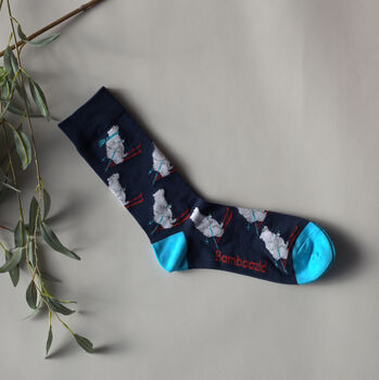 Personalised Bamboo Christmas Socks Gift, 3 of 4