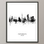 Portsmouth Skyline Portrait Print And Box Canvas, thumbnail 4 of 5