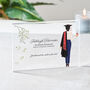 Personalised Suit Graduation Gift For Her Flower Design, thumbnail 3 of 11