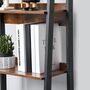 Four Tier Freestanding Ladder Home Office Storage Shelf, thumbnail 5 of 6