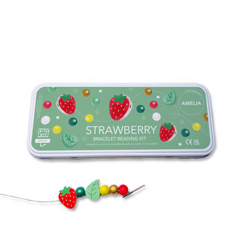 Personalised Strawberry Beading Kit, 10 of 10