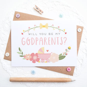 Will You Be My Godparents? Card, 8 of 12