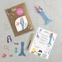 Make Your Own Mermaid Peg Doll Kit, thumbnail 1 of 8