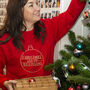 'Christmas With The…' Unisex Sweatshirt Jumper, thumbnail 2 of 12