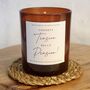 Retirement Gift Goodbye Tension Hello Pension Candle, thumbnail 1 of 4
