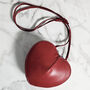 Red Heart Shoulder Handbag, thumbnail 5 of 6