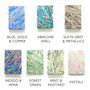 Personalised Hand Marbled Feather Journal, thumbnail 6 of 6
