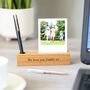 Personalised Wooden Pen Holder Desk Tidy With Photo Print Option, thumbnail 2 of 8