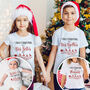 Christmas As A Family Matching T Shirts And Baby Grow, thumbnail 1 of 5