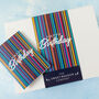 'Happy Birthday Stripes' Luxury Preserves And Tea Gift, thumbnail 4 of 5