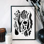 'Yucca' Botanical Vegetable Art Print, thumbnail 1 of 3